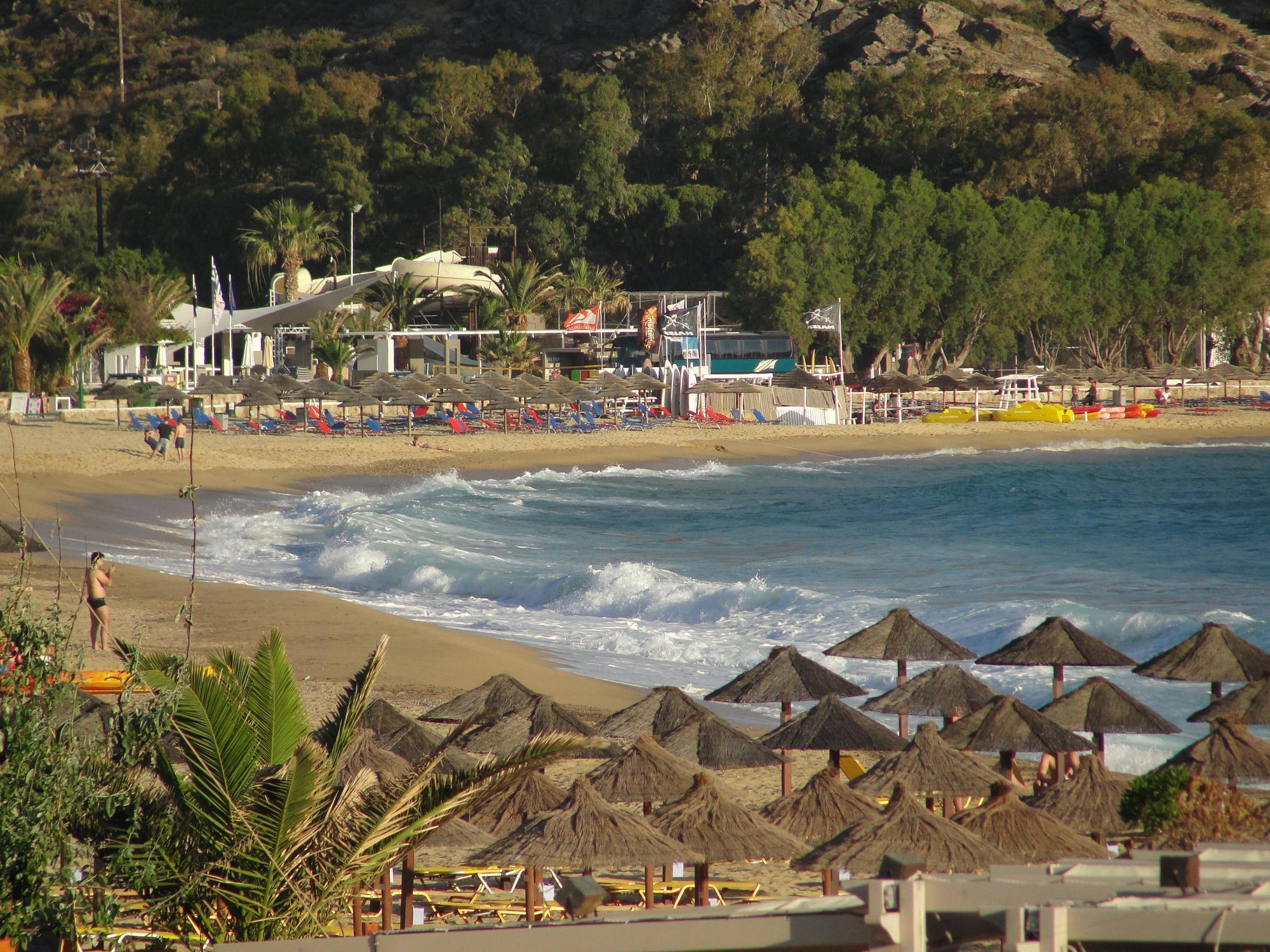 Galaxy Hotel Mylopotas Exterior foto