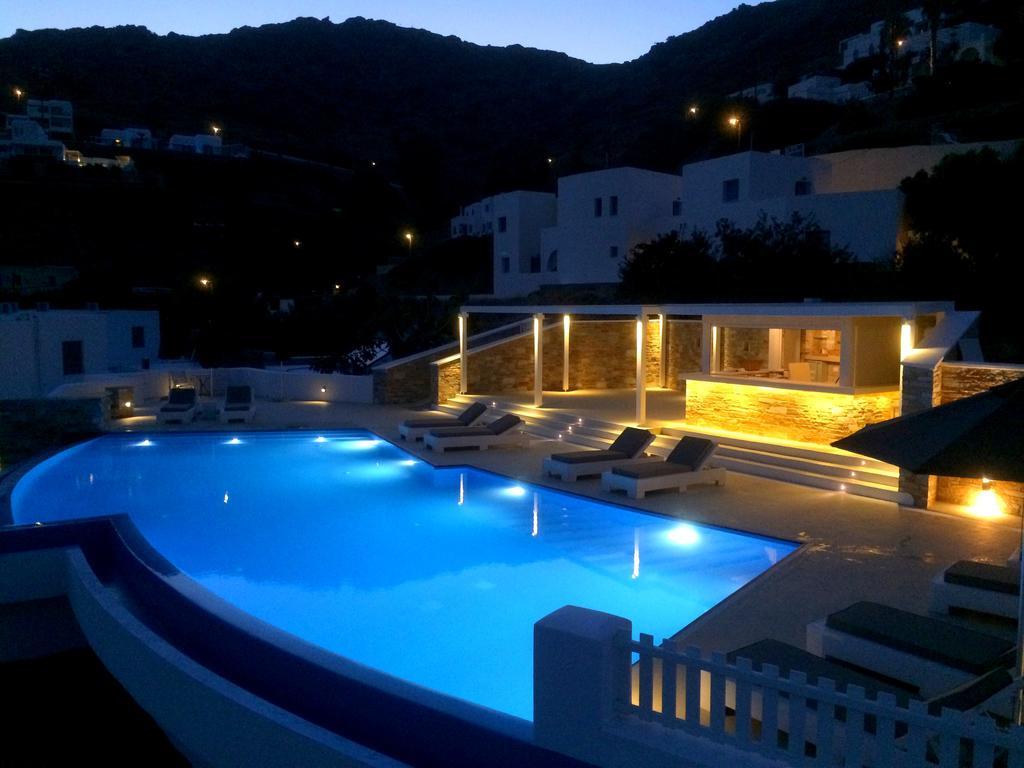 Galaxy Hotel Mylopotas Exterior foto