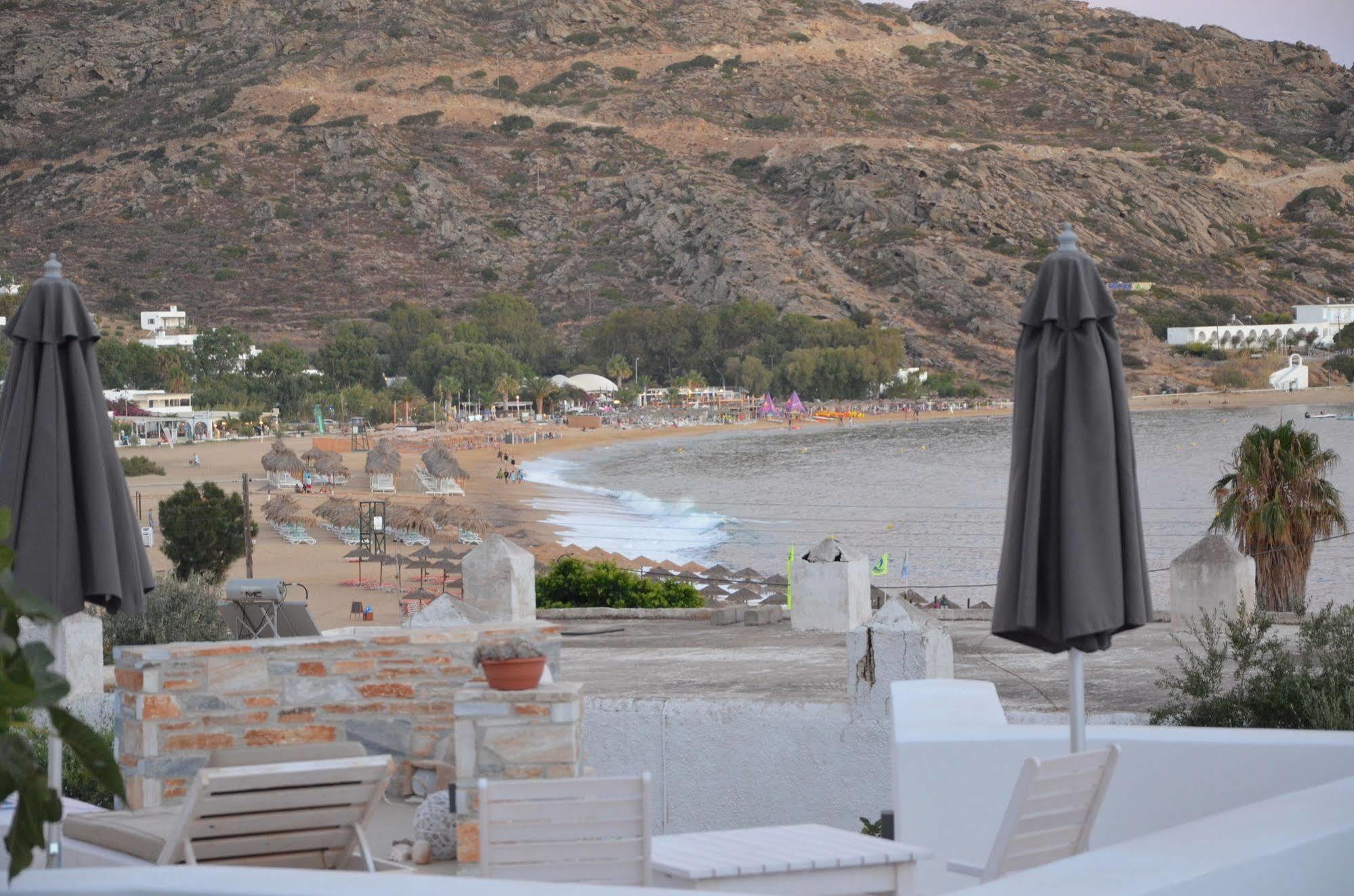Galaxy Hotel Mylopotas Exterior foto