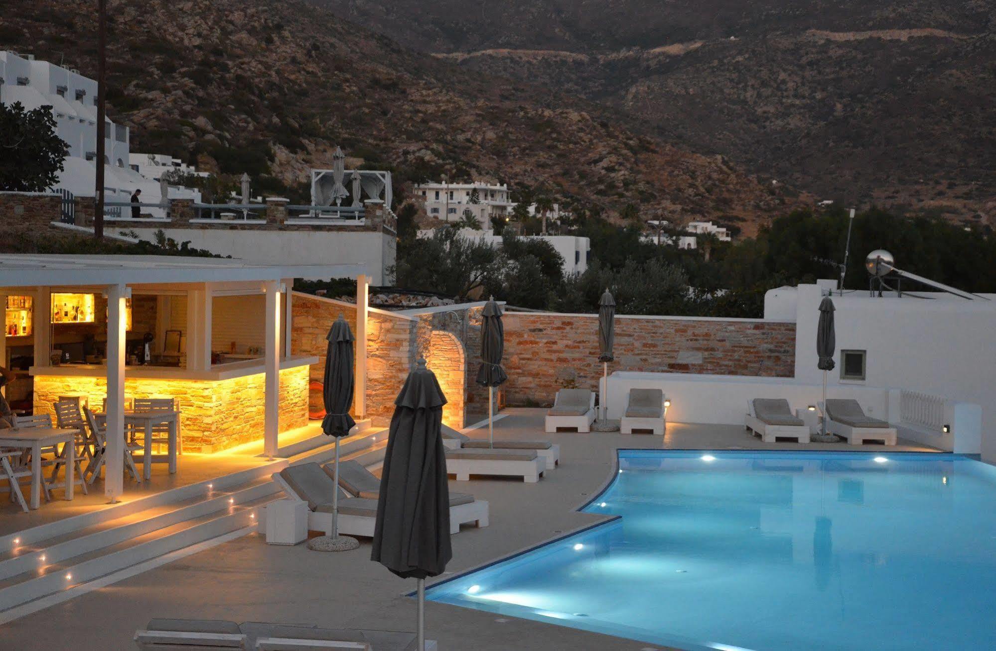 Galaxy Hotel Mylopotas Exterior foto